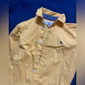 Dress shirt yellow for toddler